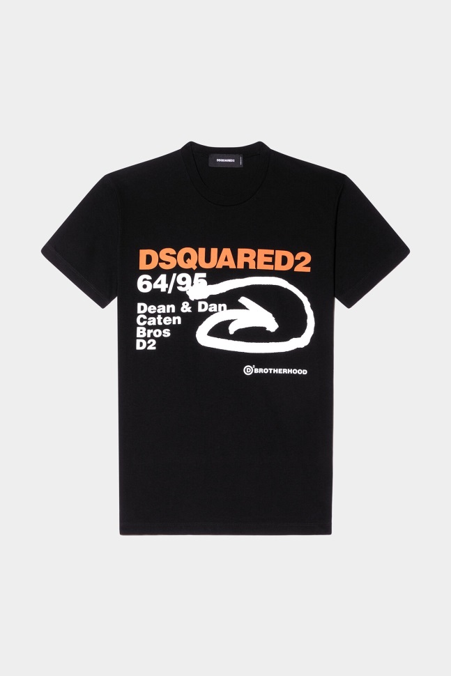 dsquared2_iconic_64_95_arrow_cool_t_shirt.jpg Dsquared2 Iconic 64/95 Arrow Cool T-Shirt - Image 1