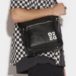 Dsquared2 Iconic 70'S Sport Bag BLACK D2