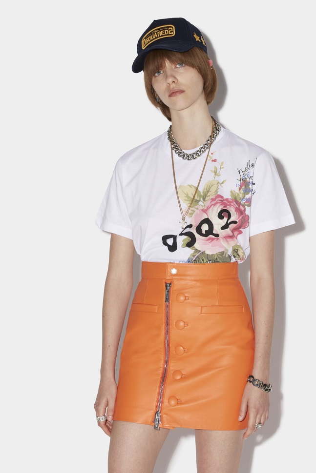 dsquared2_iconic_artillery_skirt.jpg Dsquared2 Iconic Artillery Skirt - Image 1