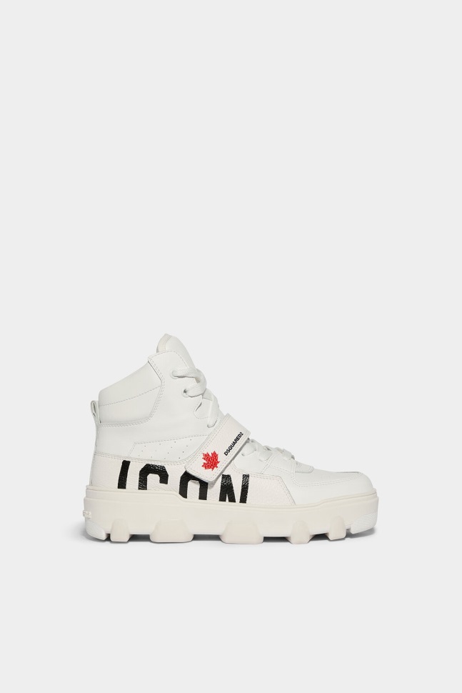 dsquared2_iconic_basket_sneakers.jpg Dsquared2 Iconic Basket Sneakers - Image 1