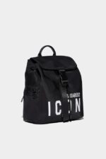Dsquared2 Iconic Be Icon Backpack BLACK D2 - Image 3