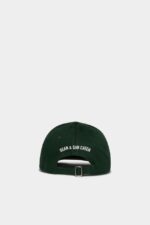 Dsquared2 Iconic Be Icon Baseball Cap FANTASY/BORDEAUX - Image 2