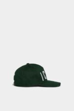 Dsquared2 Iconic Be Icon Baseball Cap FANTASY/BORDEAUX - Image 4