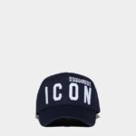 Dsquared2 Iconic Be Icon Baseball Cap GREEN/PURPLE D2 GREEN