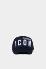 Dsquared2 Iconic Be Icon Baseball Cap GREEN/PURPLE D2 GREEN