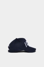 Dsquared2 Iconic Be Icon Baseball Cap GREEN/PURPLE D2 GREEN - Image 4