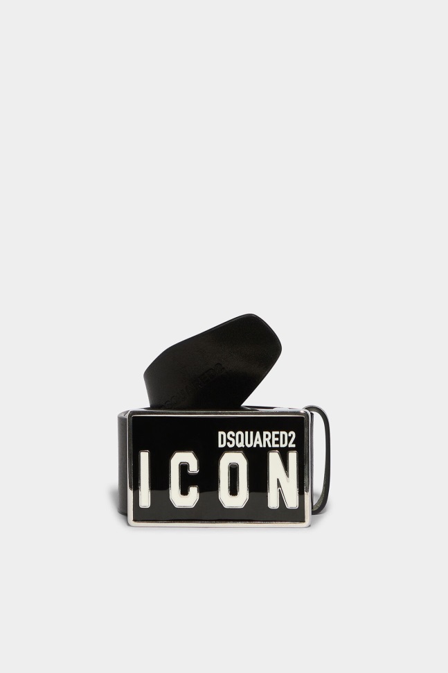 dsquared2_iconic_be_icon_belt.jpg Dsquared2 Iconic Be Icon Belt - Image 1