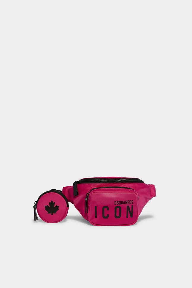 dsquared2_iconic_be_icon_belt_bag_fantasy_black.jpg Dsquared2 Iconic Be Icon Belt Bag FANTASY/BLACK - Image 1