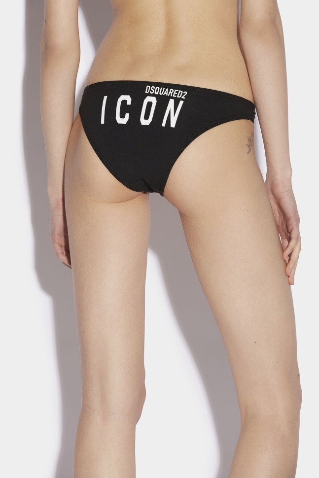 dsquared2_iconic_be_icon_brief_black_d2.jpg Dsquared2 Iconic Be Icon Brief BLACK D2 - Image 1