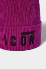 Dsquared2 Iconic Be Icon Knit Beanie - Image 3