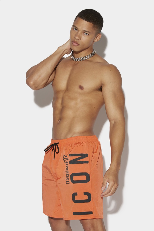 dsquared2_iconic_be_icon_swim_boxer_d2_fantasy.jpg Dsquared2 Iconic Be Icon Swim Boxer D2 FANTASY - Image 1