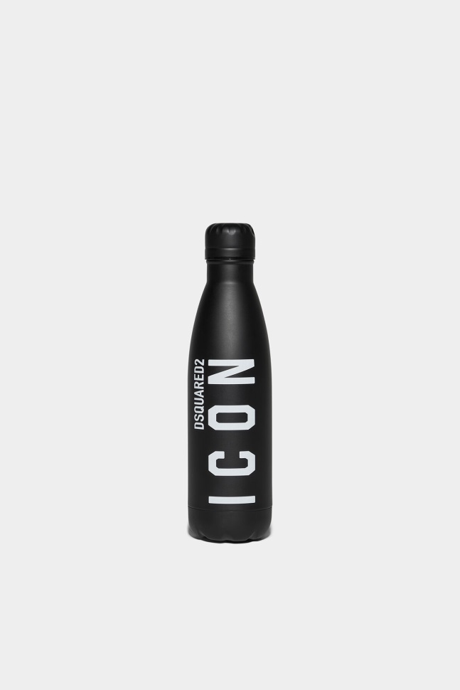 dsquared2_iconic_be_icon_water_bottle.jpg Dsquared2 Iconic Be Icon Water Bottle - Image 1