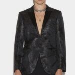 Dsquared2 Iconic Berlin One Button Blazer BLACK D2 BLACK
