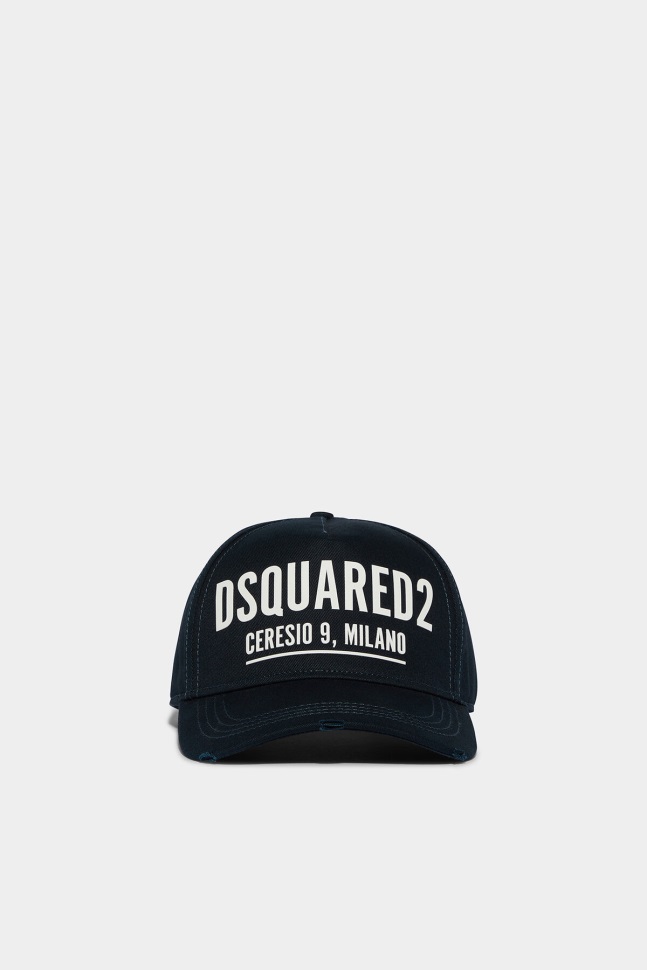 dsquared2_iconic_black_ceresio_9_baseball_cap.jpg Dsquared2 Iconic BLACK Ceresio 9 Baseball Cap - Image 1