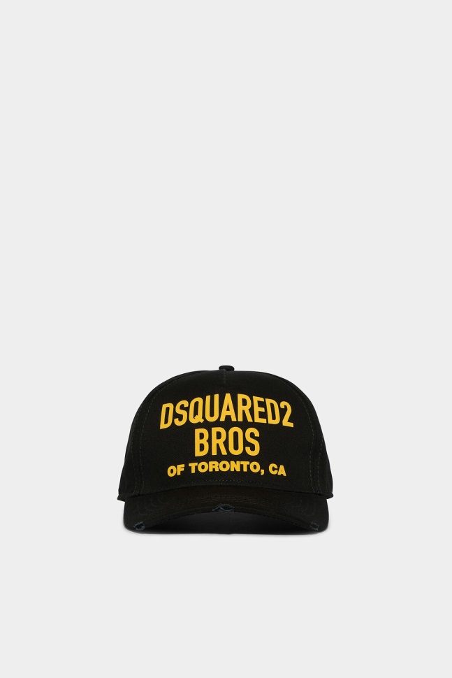 dsquared2_iconic_black_d2_baseball_cap.jpg Dsquared2 Iconic BLACK D2 Baseball Cap - Image 1