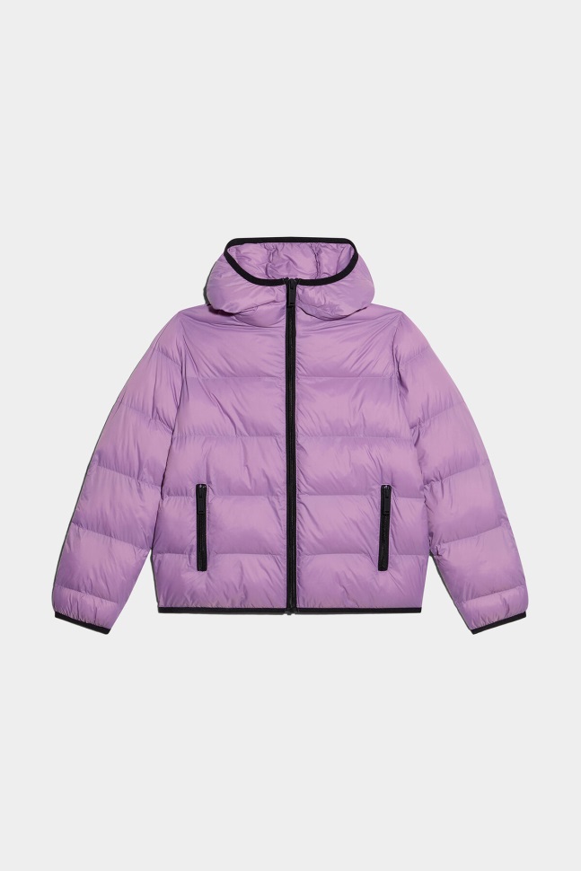 dsquared2_iconic_black_d2_kids_jacket.jpg Dsquared2 Iconic BLACK D2 Kids Jacket - Image 1