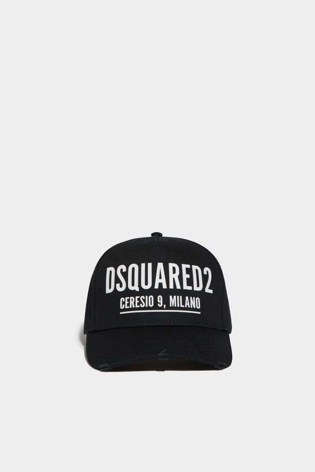 dsquared2_iconic_black_fantasy_ceresio_9_baseball_cap.jpg Dsquared2 Iconic BLACK/FANTASY Ceresio 9 Baseball Cap - Image 1