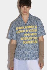 Dsquared2 Iconic Bowling Shirt D2 FANTASY