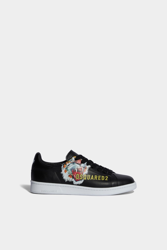 dsquared2_iconic_boxer_sneakers_black.jpg Dsquared2 Iconic Boxer Sneakers BLACK - Image 1