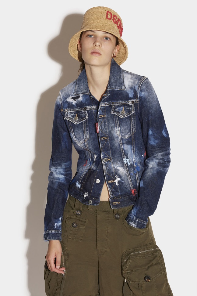 dsquared2_iconic_boyfriend_jean_jacket.jpg Dsquared2 Iconic Boyfriend Jean Jacket - Image 1