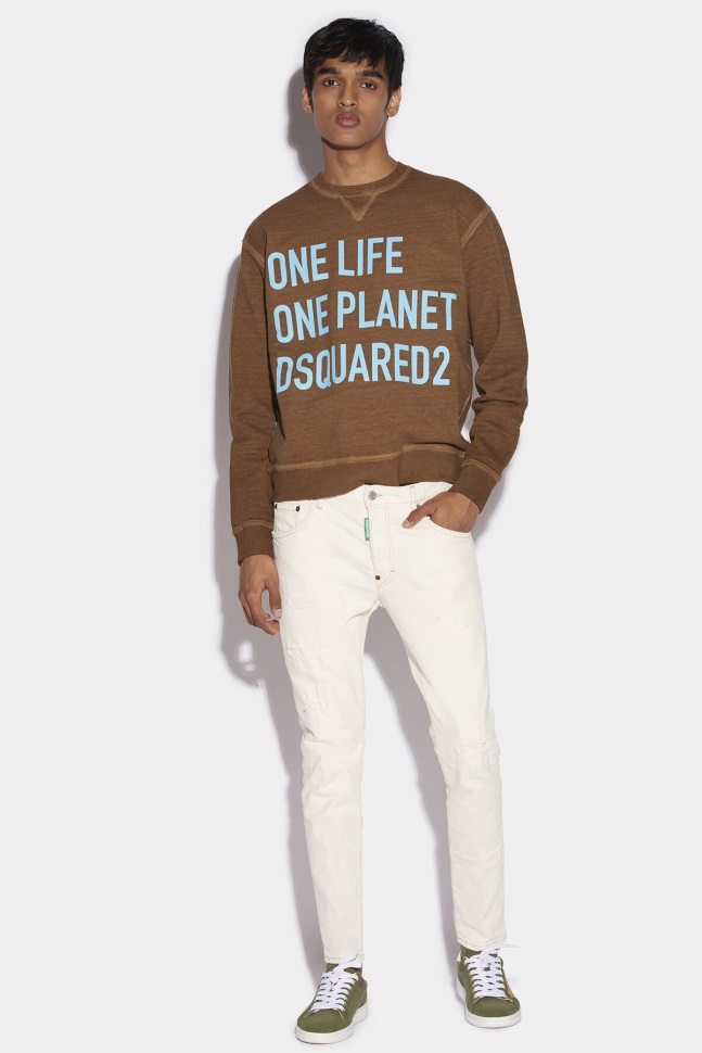 dsquared2_iconic_brown_tab_partially_organic_cotton_skater_jeans_d2_ivory.jpg Dsquared2 Iconic Brown Tab Partially Organic Cotton Skater Jeans D2 IVORY - Image 1