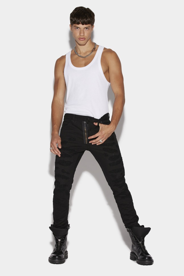 dsquared2_iconic_bull_destroyed_cool_guy_jeans.jpg Dsquared2 Iconic Bull Destroyed Cool Guy Jeans - Image 1