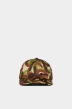 Dsquared2 Iconic Camo Spray Baseball Cap