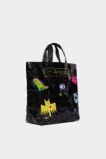 Dsquared2 Iconic Canadian Heritage Tag Bag BLACK D2 - Image 3