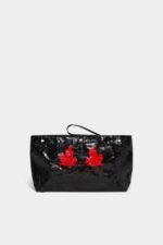 Dsquared2 Iconic Canadian Heritage Tag Bag BLACK D2 BLACK - Image 2