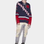 Dsquared2 Iconic Caten Hockey Long Sleeve T-Shirt