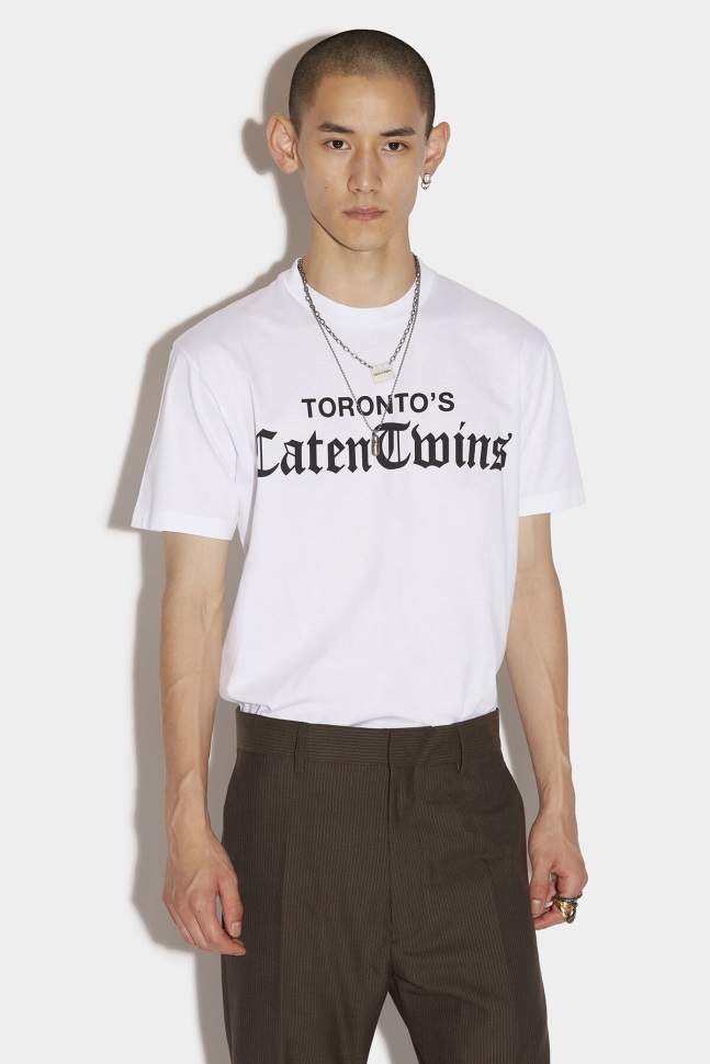 dsquared2_iconic_caten_twins_cool_t_shirt.jpg Dsquared2 Iconic Caten Twins Cool T-Shirt - Image 1