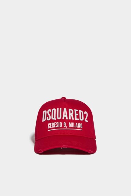 Dsquared2 Iconic Ceresio 9 Baseball Cap BLACK/FANTASY