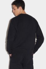 Dsquared2 Iconic Ceresio 9 Cool Sweater WHITE/MILITARY GREEN - Image 2