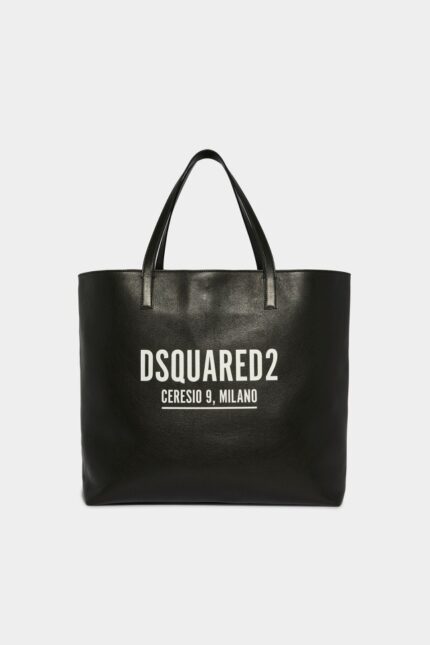 Dsquared2 Iconic Ceresio 9 Shopping Bag BLACK