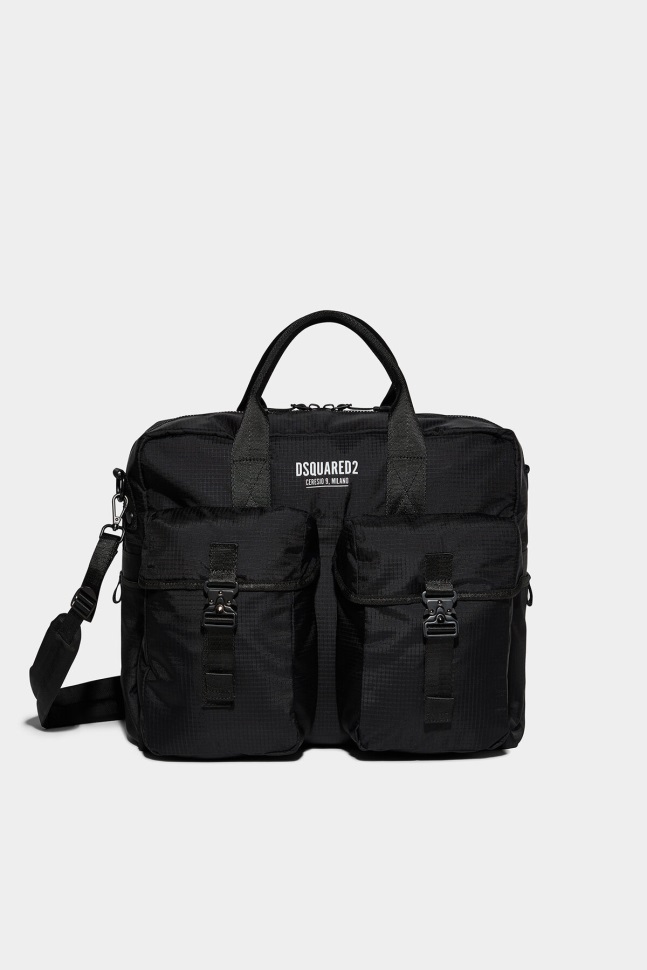 dsquared2_iconic_ceresio_9_workbag.jpg Dsquared2 Iconic Ceresio 9 Workbag - Image 1