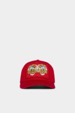 Dsquared2 Iconic Chinese NY Baseball Cap BLACK - Image 2