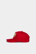 Dsquared2 Iconic Chinese NY Baseball Cap BLACK - Image 4