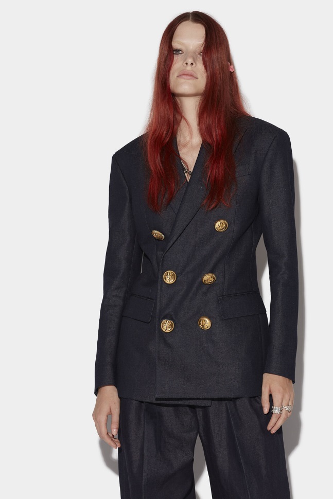 dsquared2_iconic_classic_double_brested_blazer.jpg Dsquared2 Iconic Classic Double Brested Blazer - Image 1