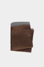 Dsquared2 Iconic Classic Pocket Square D2 BROWN