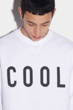 Dsquared2 Iconic Cool Sweater WHITE/BLACK - Image 3