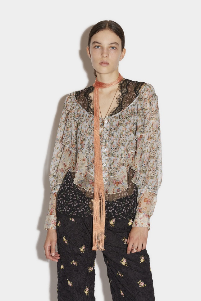 dsquared2_iconic_cropped_chemise.jpg Dsquared2 Iconic Cropped Chemise - Image 1
