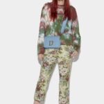Dsquared2 Iconic Cuffed Bell Bottom Trousers D2 FANTASY
