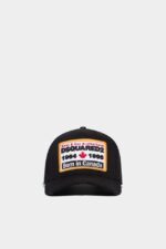 Dsquared2 Iconic D2 Baseball Cap BLACK1 D2