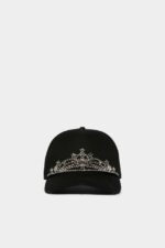 Dsquared2 Iconic D2 Baseball Cap BLACK2 D2