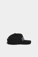 Dsquared2 Iconic D2 Baseball Cap BLACK3 D2 - Image 4