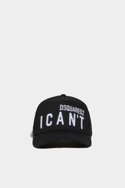 Dsquared2 Iconic D2 Baseball Cap BLACK3 D2