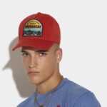 Dsquared2 Iconic D2 Baseball Cap D2 RED