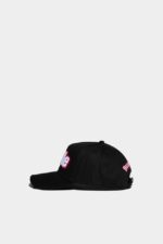 Dsquared2 Iconic D2 Baseball Cap MUSTARD HAZELNUT/BLACK - Image 3