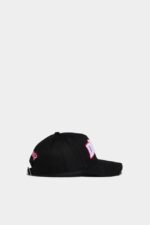 Dsquared2 Iconic D2 Baseball Cap MUSTARD HAZELNUT/BLACK - Image 4