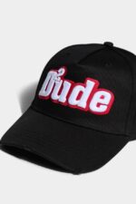 Dsquared2 Iconic D2 Baseball Cap MUSTARD HAZELNUT/BLACK - Image 5